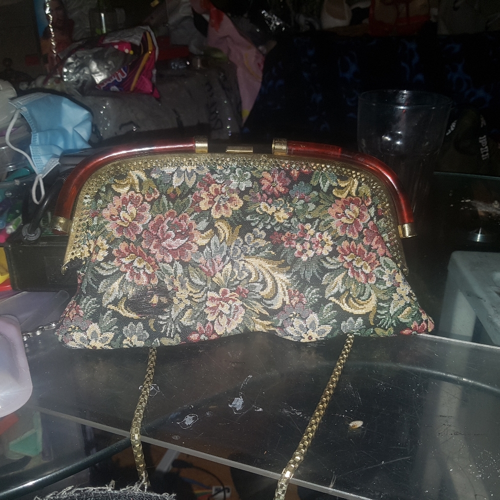 Embroidered Purse